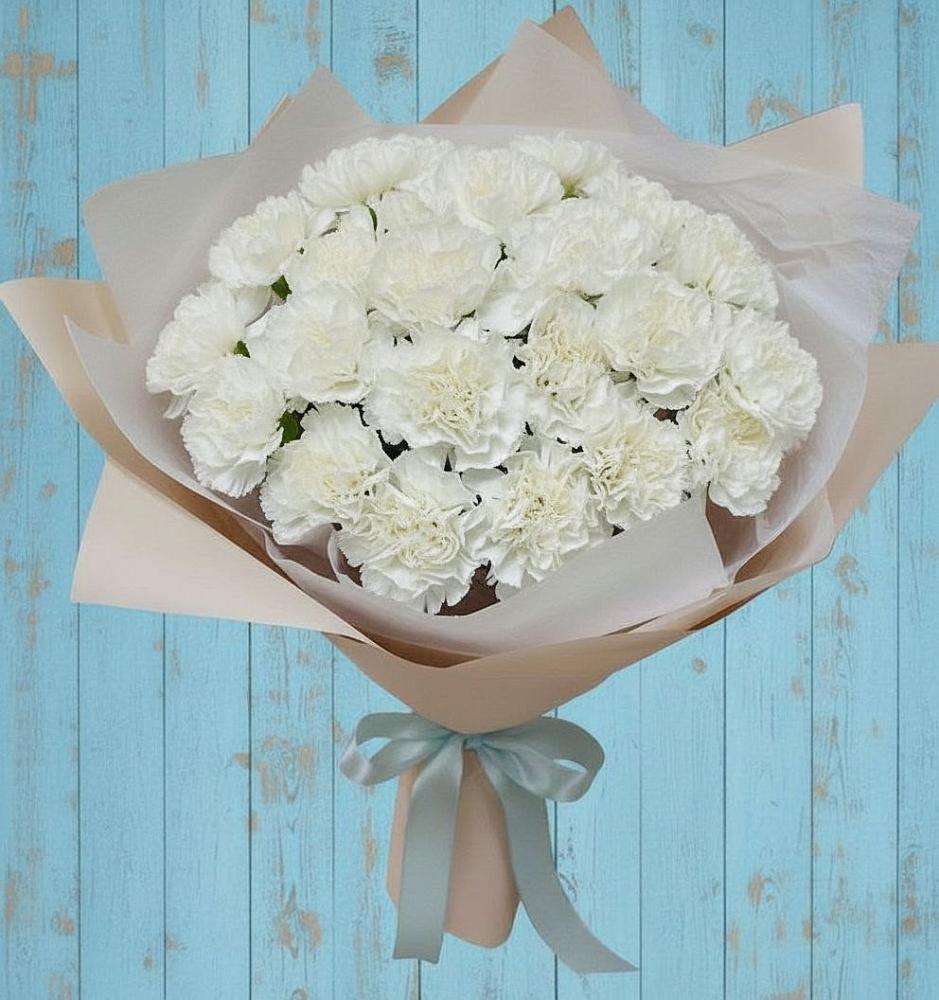 Букет цветов из: Гвоздики в Навле