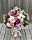 Букет цветов из: Альстромерии, Гвоздики, Розы и Хризантемы в Навле