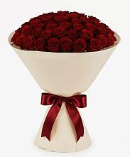 Букет 101 Бордовая роза Блэк Бакарра в Навле