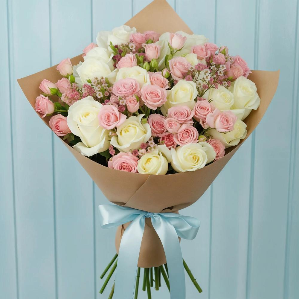 Букет цветов из: Розы в Навле