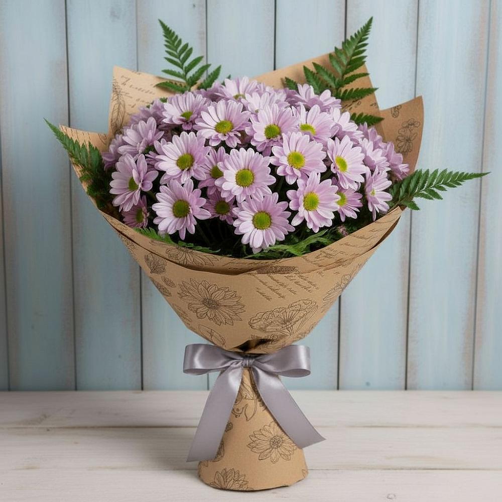 Букет цветов из: Хризантемы в Навле