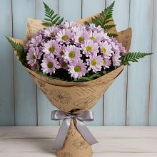 Букет цветов из:  Хризантемы #REPLACE_PRED# Навле