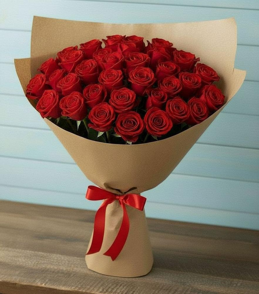 Букет Красные розы Милано в Навле