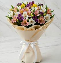 Букет цветов из:  Альстромерии #REPLACE_PRED# Навле