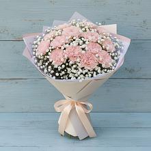 Букет цветов из:  Гвоздики #REPLACE_PRED# Навле