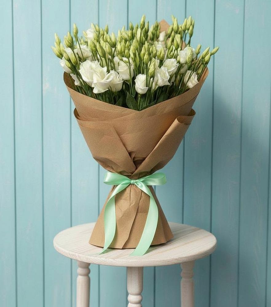 Букет цветов из: Лизиантусы в Навле