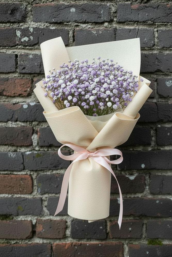 Букет цветов из: Гипсофила в Навле