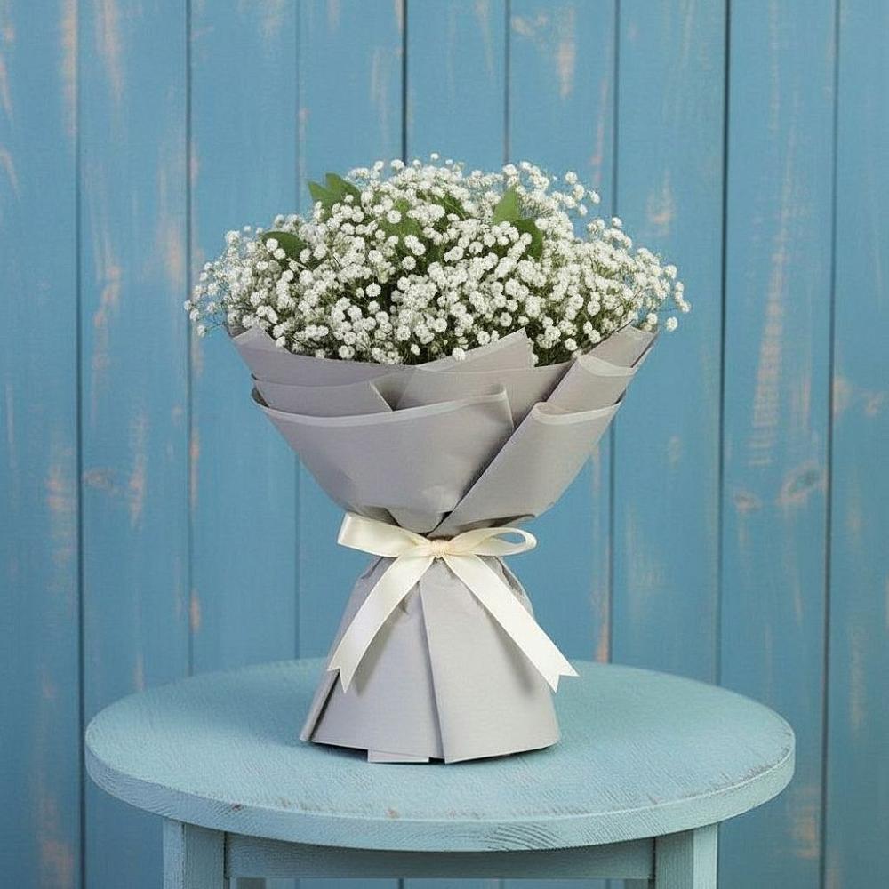 Букет цветов из: Гипсофила в Навле