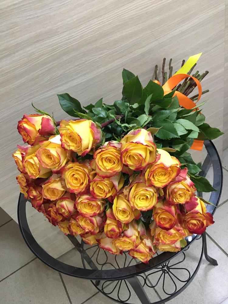 Букет Желтые розы в Навле