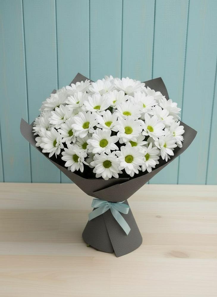 Букет цветов из: Хризантемы в Навле
